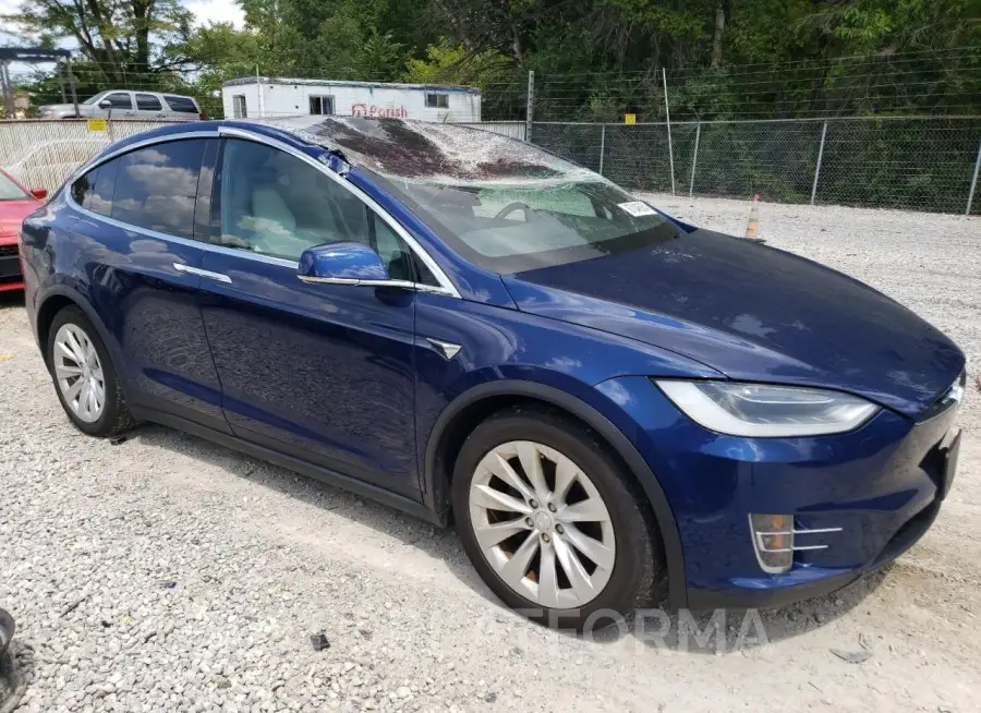 TESLA MODEL X 2017 vin 5YJXCBE21HF050303 from auto auction Copart