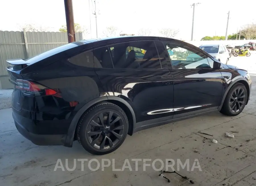 TESLA MODEL X 2022 vin 7SAXCBE61NF333270 from auto auction Copart