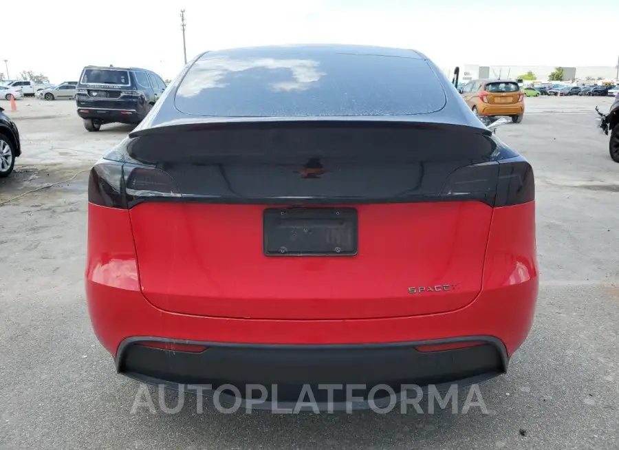 TESLA MODEL Y 2022 vin 7SAYGDEE2NF354124 from auto auction Copart