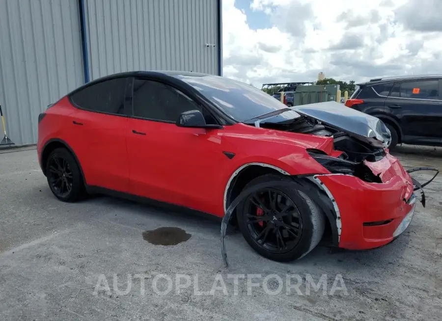 TESLA MODEL Y 2022 vin 7SAYGDEE2NF354124 from auto auction Copart