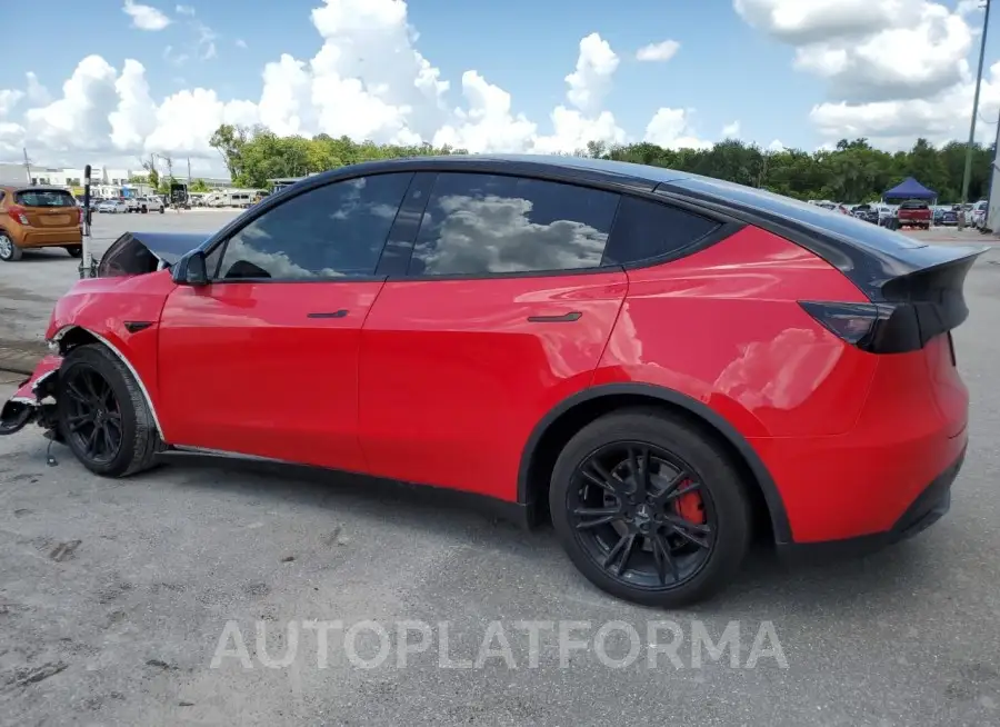 TESLA MODEL Y 2022 vin 7SAYGDEE2NF354124 from auto auction Copart