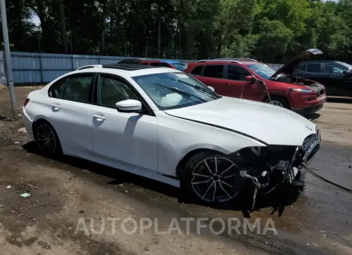 BMW 330I 2022 vin 3MW5R1J07N8C26952 from auto auction Copart