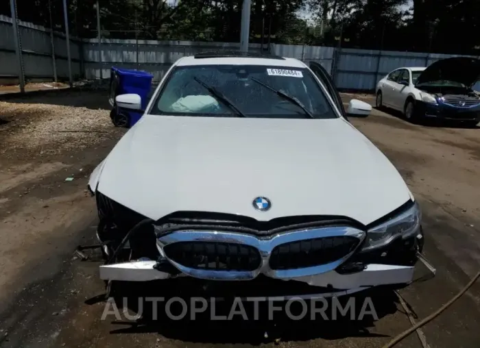 BMW 330I 2022 vin 3MW5R1J07N8C26952 from auto auction Copart