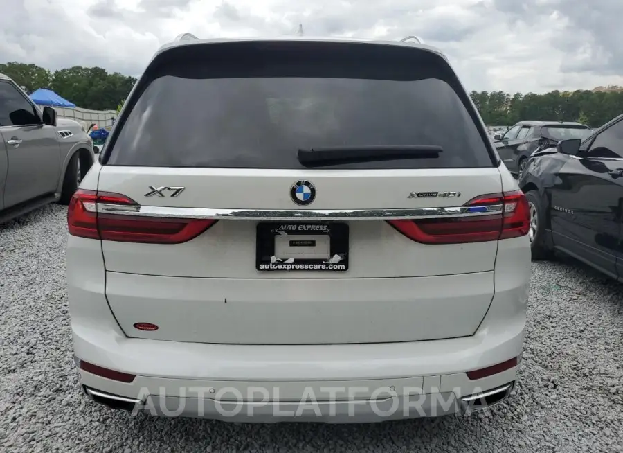 BMW X7 XDRIVE4 2021 vin 5UXCW2C02M9F65937 from auto auction Copart