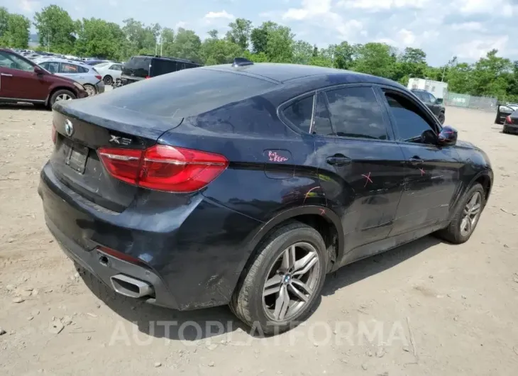 BMW X6 XDRIVE3 2016 vin 5UXKU2C57G0N82235 from auto auction Copart