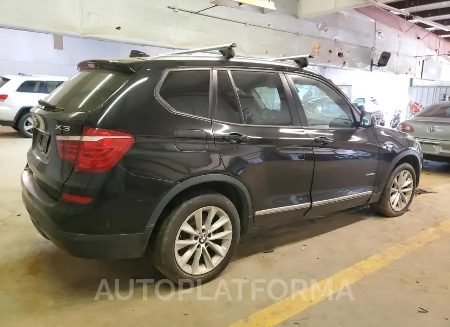 BMW X3 XDRIVE2 2015 vin 5UXWX9C54F0D50162 from auto auction Copart