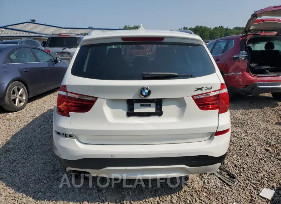 BMW X3 XDRIVE2 2016 vin 5UXWX9C58G0D85059 from auto auction Copart