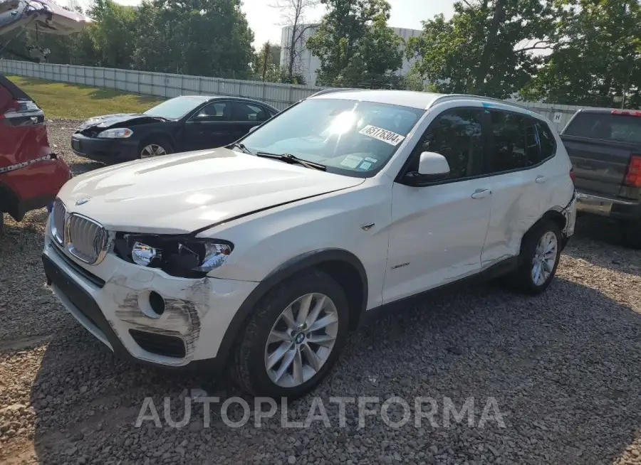 BMW X3 XDRIVE2 2016 vin 5UXWX9C58G0D85059 from auto auction Copart