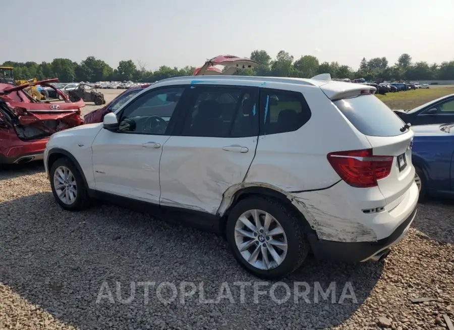 BMW X3 XDRIVE2 2016 vin 5UXWX9C58G0D85059 from auto auction Copart