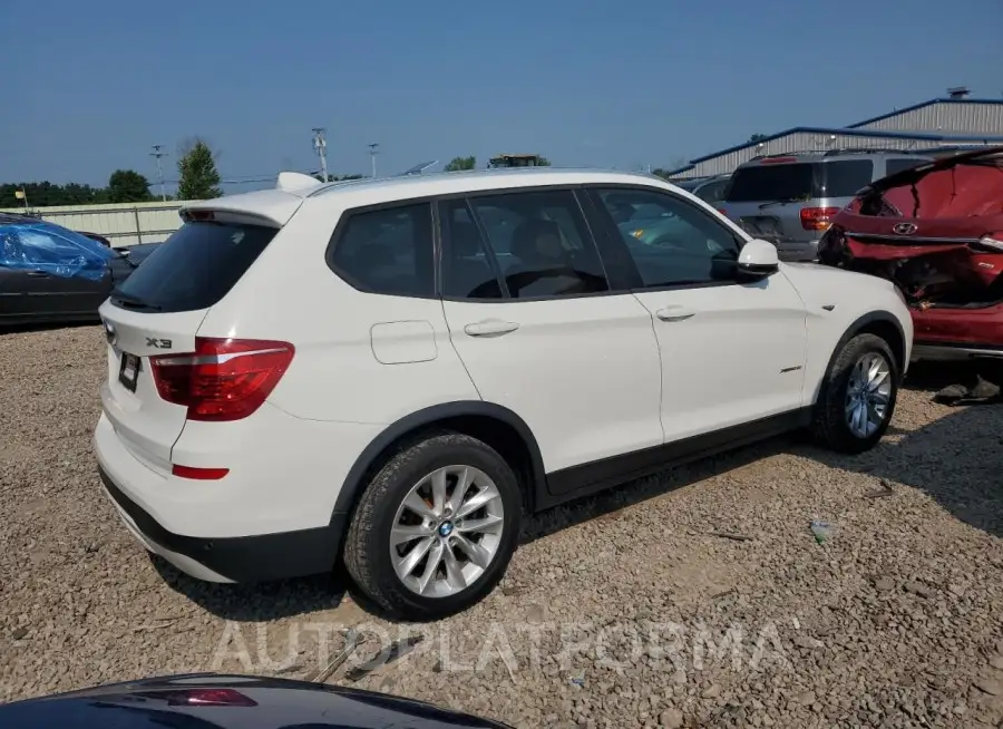 BMW X3 XDRIVE2 2016 vin 5UXWX9C58G0D85059 from auto auction Copart