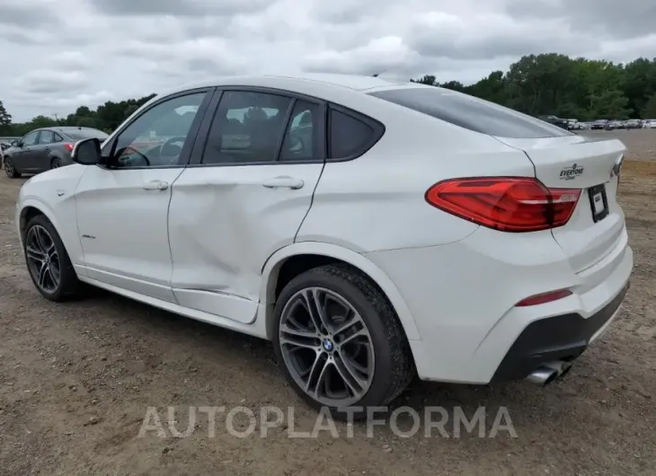 BMW X4 XDRIVE2 2016 vin 5UXXW3C57G0R21887 from auto auction Copart