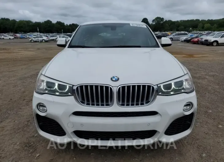 BMW X4 XDRIVE2 2016 vin 5UXXW3C57G0R21887 from auto auction Copart