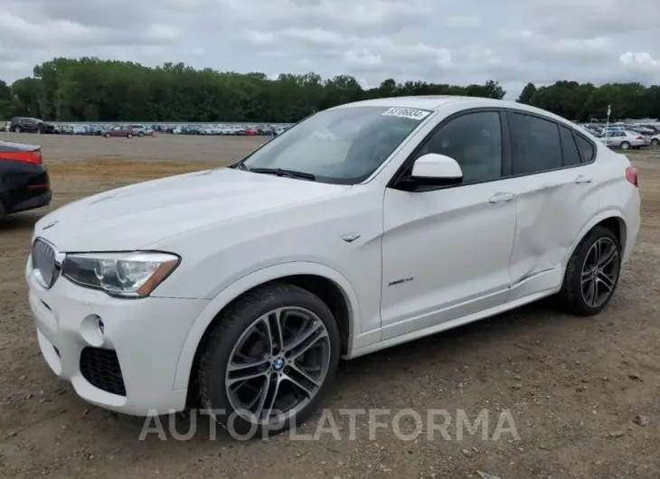 BMW X4 XDRIVE2 2016 vin 5UXXW3C57G0R21887 from auto auction Copart