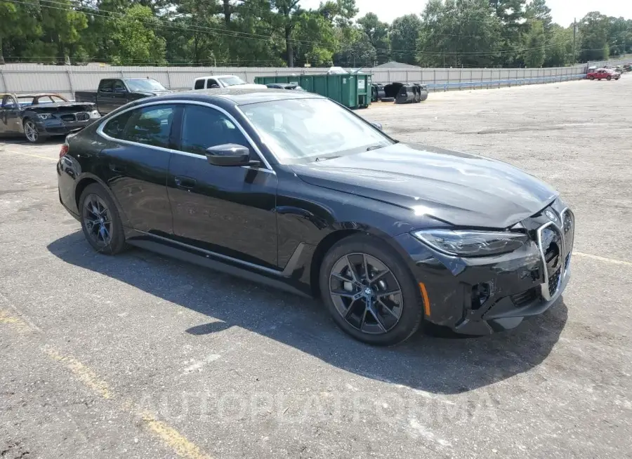 BMW I4 EDRIVE 2024 vin WBY43AW00RFS34525 from auto auction Copart