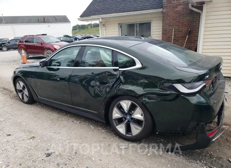 BMW I4 EDRIVE 2024 vin WBY43AW05RFR88679 from auto auction Copart