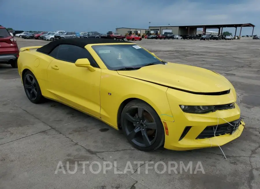 CHEVROLET CAMARO LT 2016 vin 1G1FB3DS2G0169408 from auto auction Copart