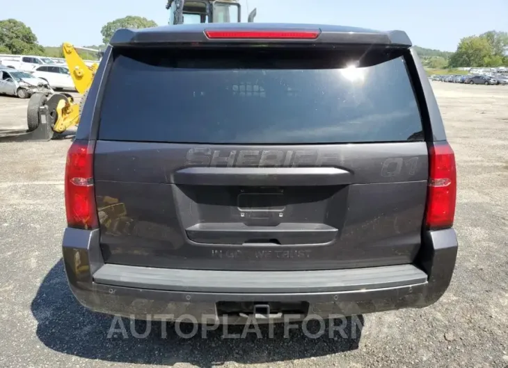 CHEVROLET TAHOE POLI 2017 vin 1GNSKDEC8HR218943 from auto auction Copart