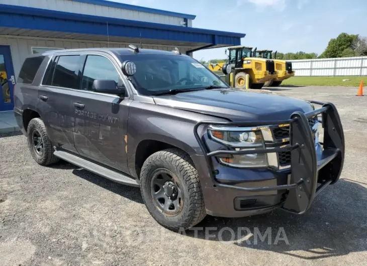 CHEVROLET TAHOE POLI 2017 vin 1GNSKDEC8HR218943 from auto auction Copart