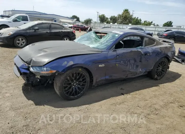 FORD MUSTANG GT 2018 vin 1FA6P8CFXJ5114778 from auto auction Copart