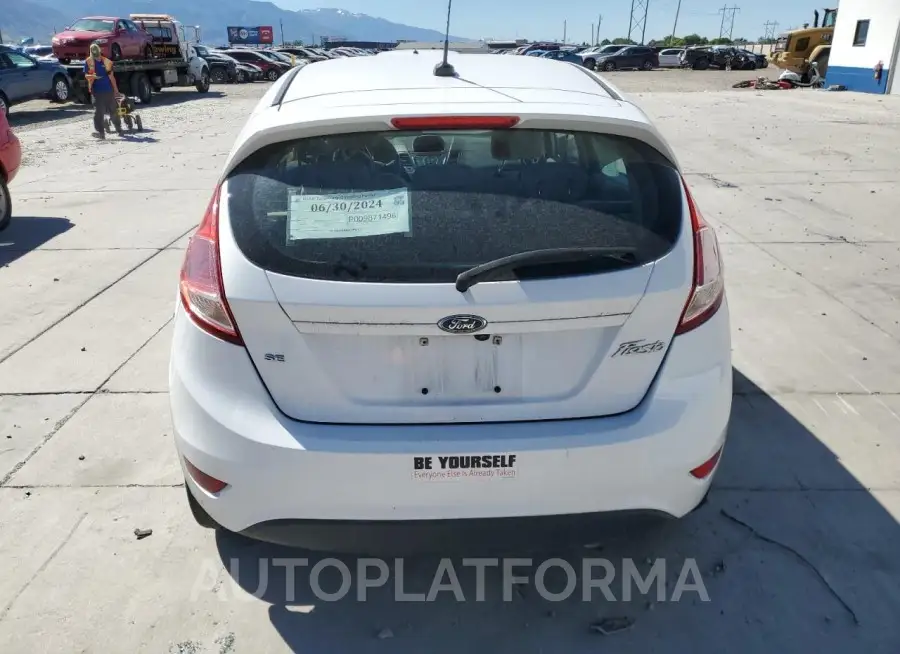 FORD FIESTA SE 2018 vin 3FADP4EJXJM114341 from auto auction Copart