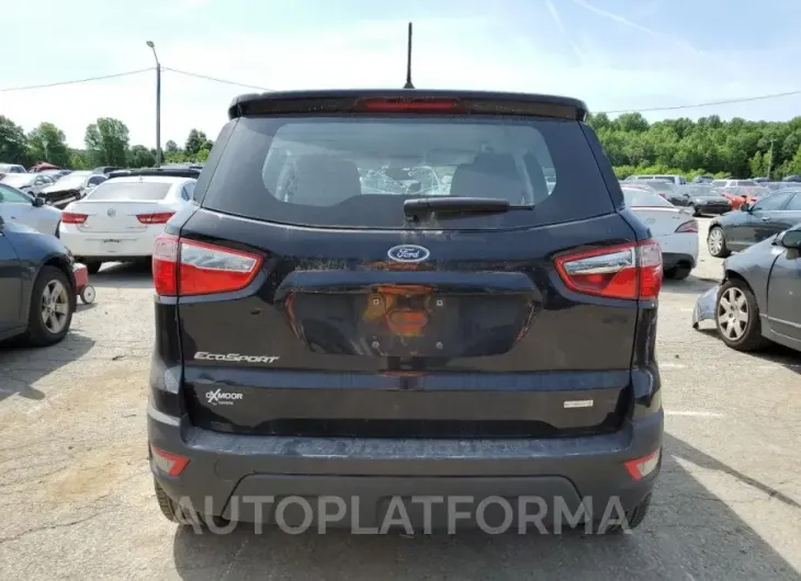 FORD ECOSPORT S 2018 vin MAJ3P1RE0JC198274 from auto auction Copart