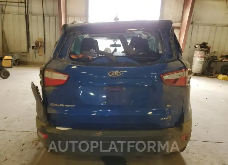 FORD ECOSPORT S 2018 vin MAJ6P1UL5JC212592 from auto auction Copart