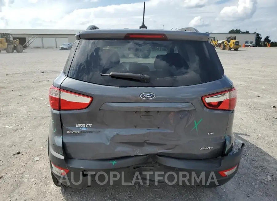 FORD ECOSPORT S 2018 vin MAJ6P1UL6JC188545 from auto auction Copart