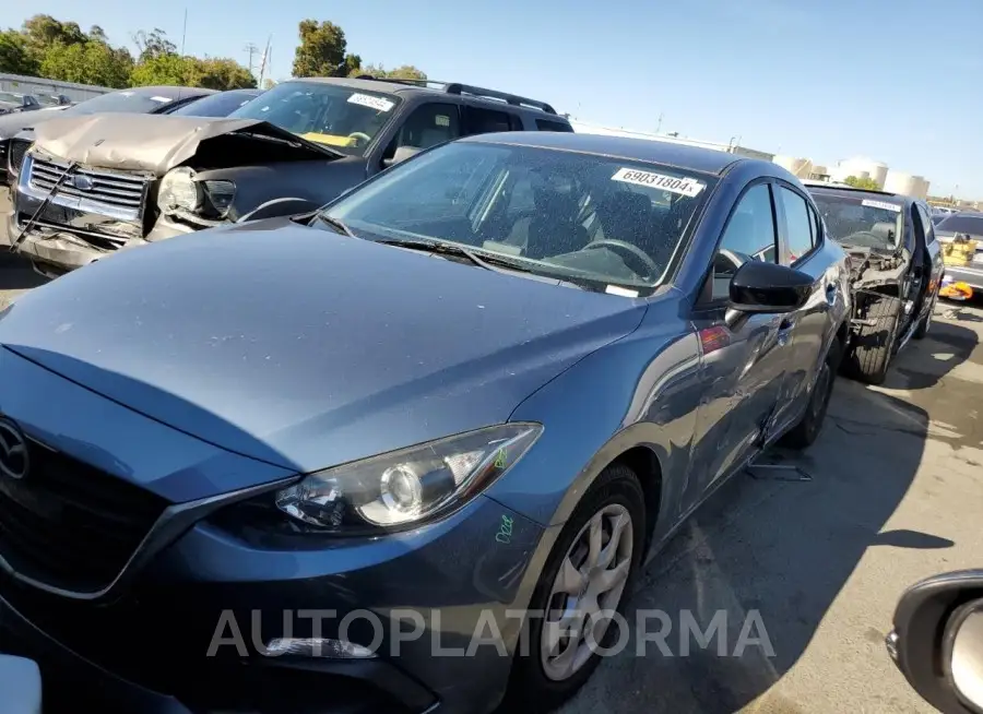 MAZDA 3 SV 2015 vin JM1BM1T72F1266702 from auto auction Copart