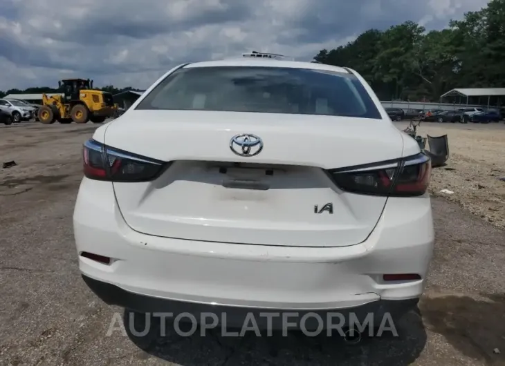 TOYOTA YARIS IA 2018 vin 3MYDLBYV2JY317193 from auto auction Copart