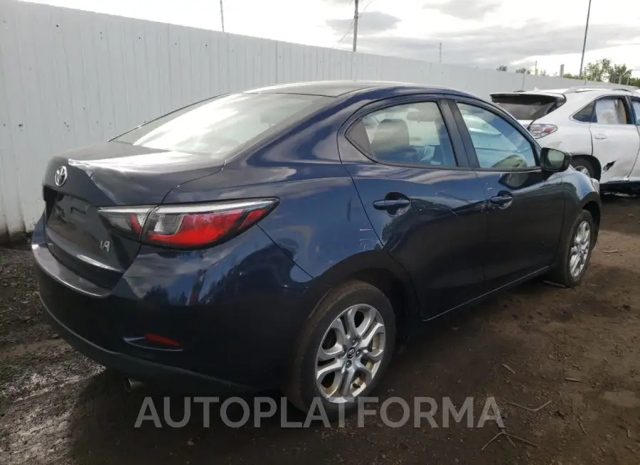 TOYOTA YARIS IA 2017 vin 3MYDLBYV9HY162846 from auto auction Copart