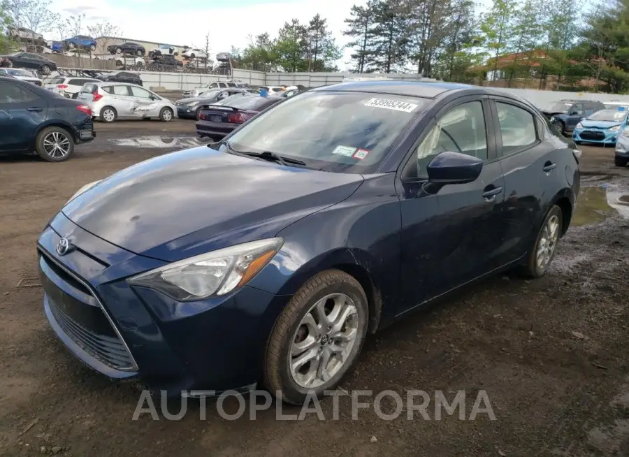 TOYOTA YARIS IA 2017 vin 3MYDLBYV9HY162846 from auto auction Copart