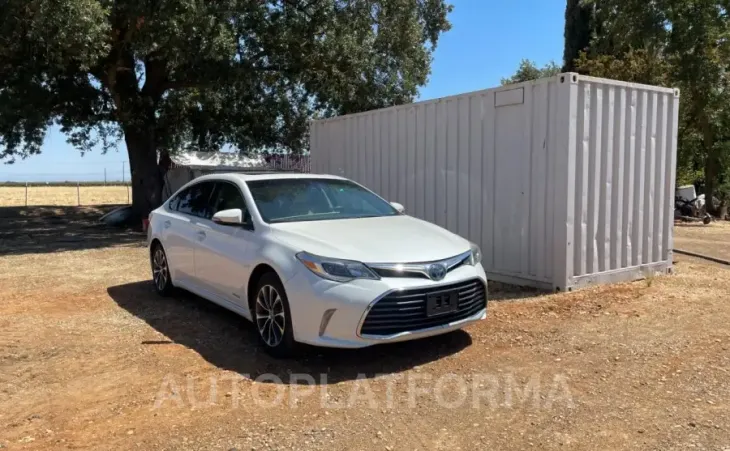 TOYOTA AVALON HYB 2017 vin 4T1BD1EB4HU057380 from auto auction Copart