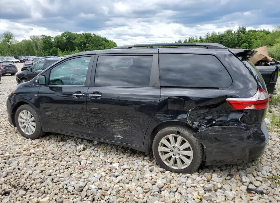 TOYOTA SIENNA XLE 2017 vin 5TDDZ3DC5HS181375 from auto auction Copart