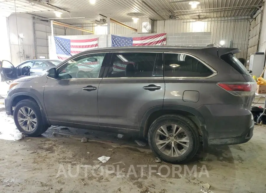 TOYOTA HIGHLANDER 2015 vin 5TDJKRFH6FS146702 from auto auction Copart