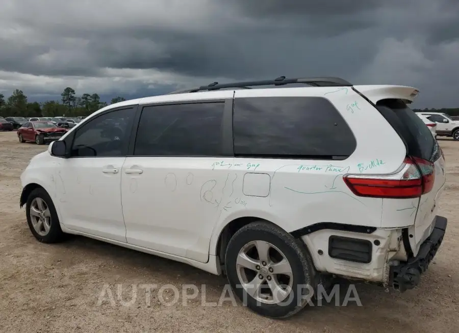 TOYOTA SIENNA LE 2015 vin 5TDKK3DC6FS673177 from auto auction Copart