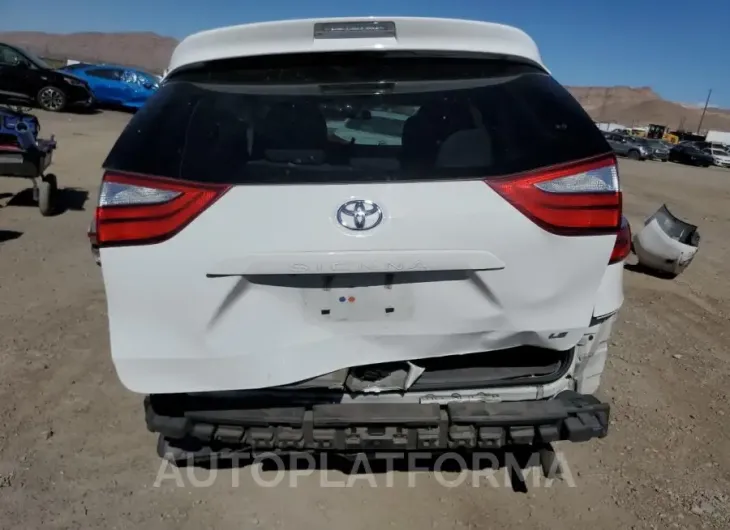 TOYOTA SIENNA LE 2017 vin 5TDKZ3DC4HS774300 from auto auction Copart