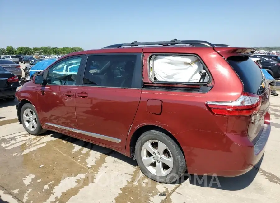 TOYOTA SIENNA LE 2017 vin 5TDKZ3DC4HS857791 from auto auction Copart