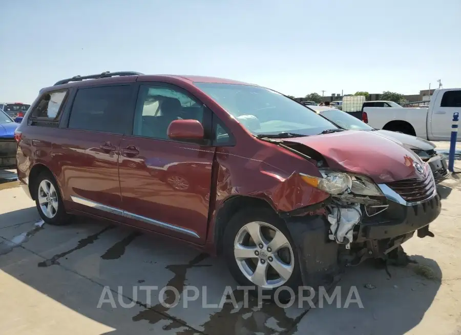 TOYOTA SIENNA LE 2017 vin 5TDKZ3DC4HS857791 from auto auction Copart