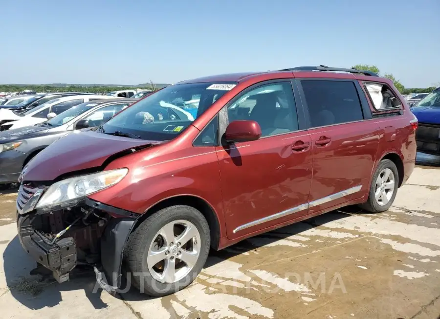 TOYOTA SIENNA LE 2017 vin 5TDKZ3DC4HS857791 from auto auction Copart