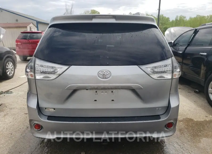 TOYOTA SIENNA SE 2016 vin 5TDXK3DC4GS757036 from auto auction Copart