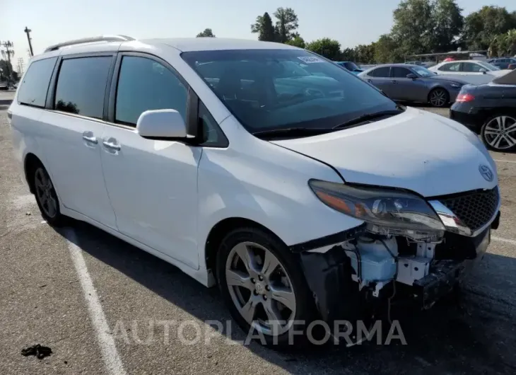 TOYOTA SIENNA SE 2017 vin 5TDXZ3DC7HS874591 from auto auction Copart