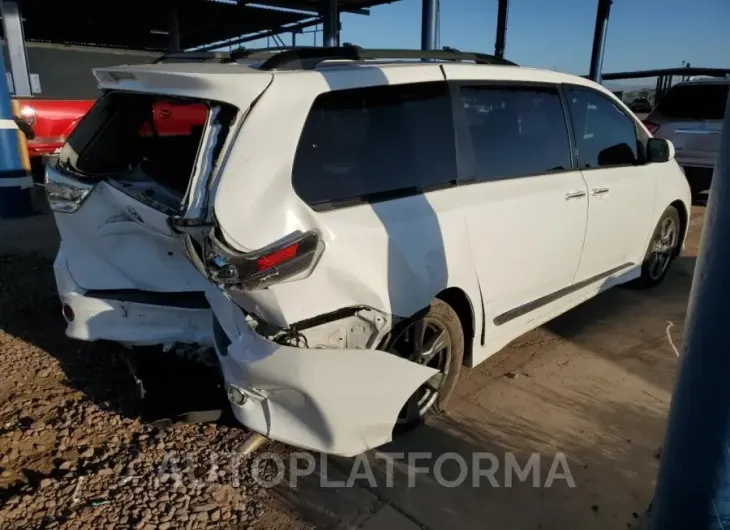 TOYOTA SIENNA SE 2017 vin 5TDXZ3DC8HS891772 from auto auction Copart