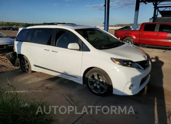 TOYOTA SIENNA SE 2017 vin 5TDXZ3DC8HS891772 from auto auction Copart