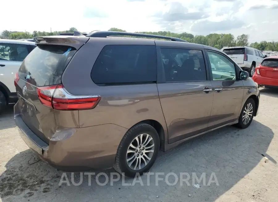 TOYOTA SIENNA XLE 2020 vin 5TDYZ3DC2LS057798 from auto auction Copart