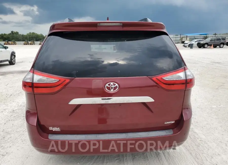 TOYOTA SIENNA XLE 2017 vin 5TDYZ3DC5HS787857 from auto auction Copart