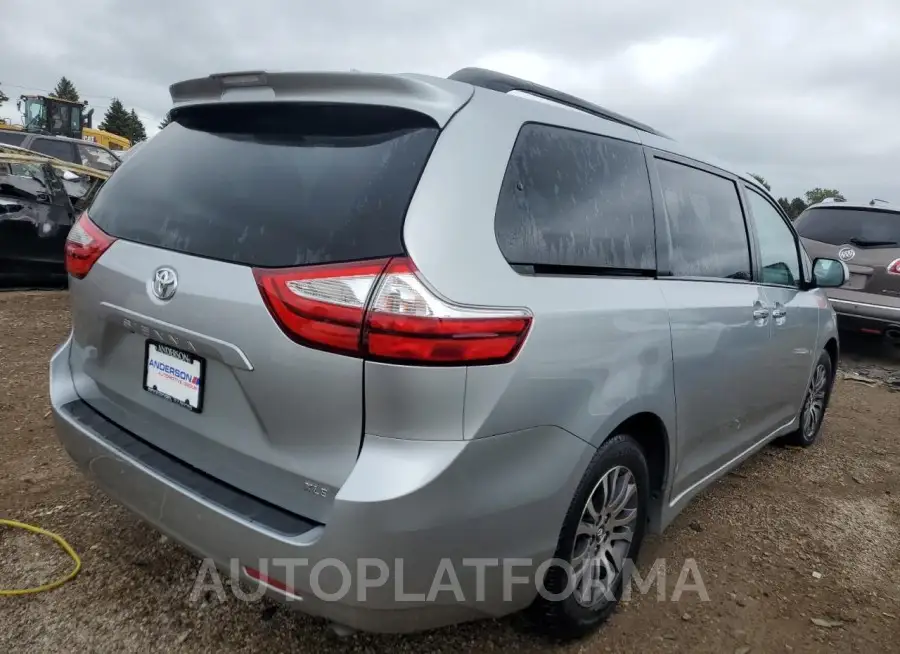 TOYOTA SIENNA XLE 2019 vin 5TDYZ3DC5KS008528 from auto auction Copart