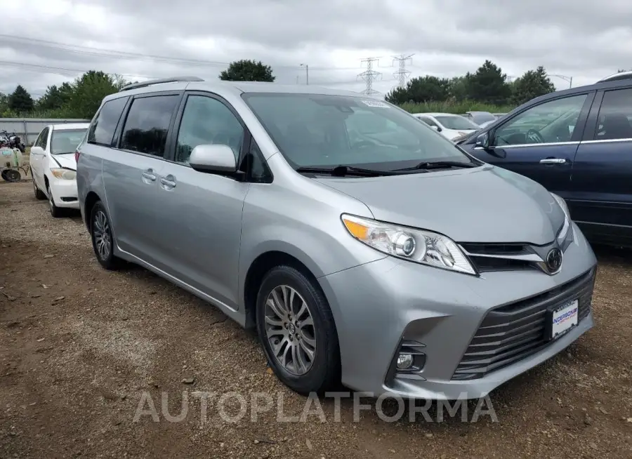 TOYOTA SIENNA XLE 2019 vin 5TDYZ3DC5KS008528 from auto auction Copart