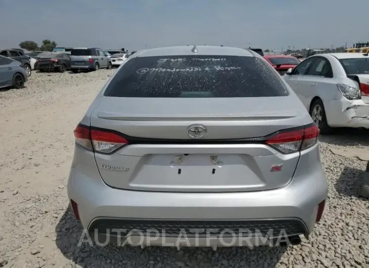 TOYOTA COROLLA SE 2022 vin 5YFS4MCE7NP112545 from auto auction Copart