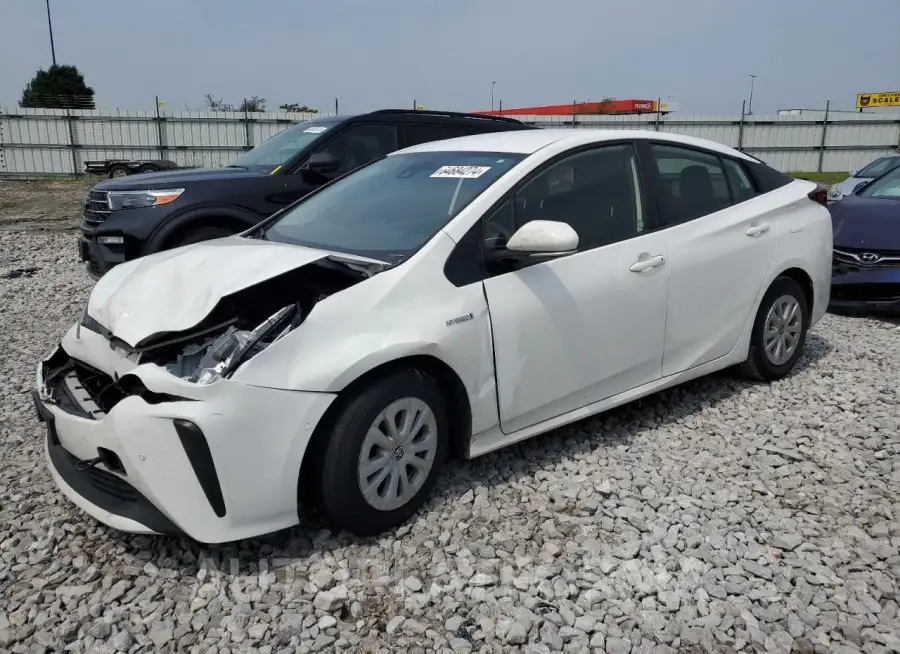 TOYOTA PRIUS 2019 vin JTDKARFU2K3073716 from auto auction Copart