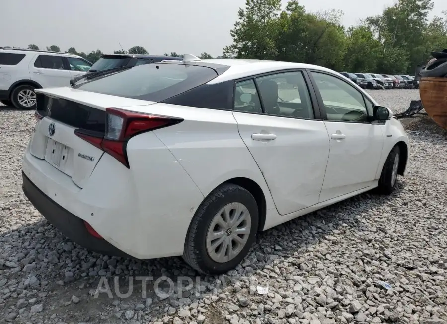 TOYOTA PRIUS 2019 vin JTDKARFU2K3073716 from auto auction Copart